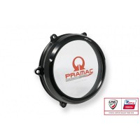 CNC Racing PRAMAC RACING LIMITED EDITION Clear Wet Clutch Cover for the Ducati Panigale / Streetfighter / Multistrada V4 / S / Speciale